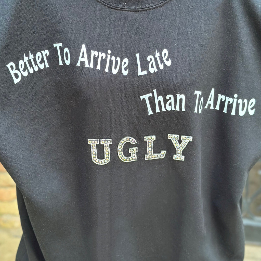 Better to Arrive Late Than to Arrive Ugly