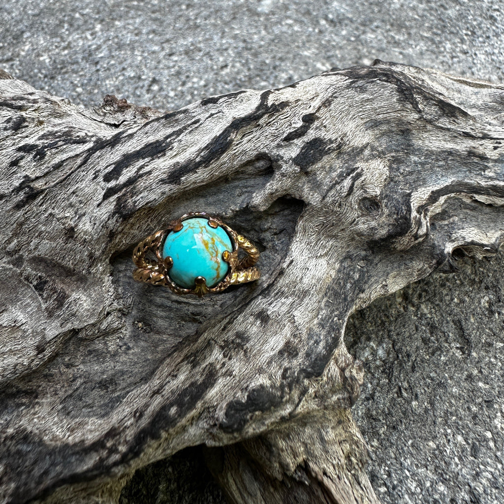 14K GF Montana Turquoise Ring