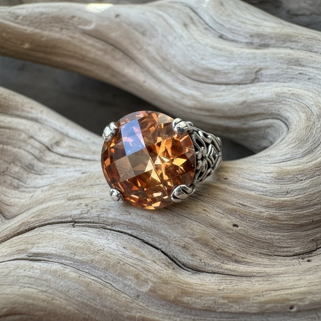 Topaz Sterling Silver Ring
