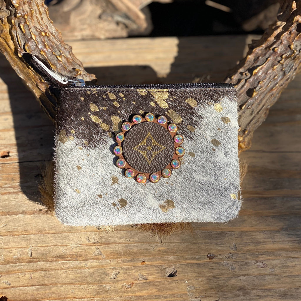 Keep It Gypsy Leather Zippered Pouch
