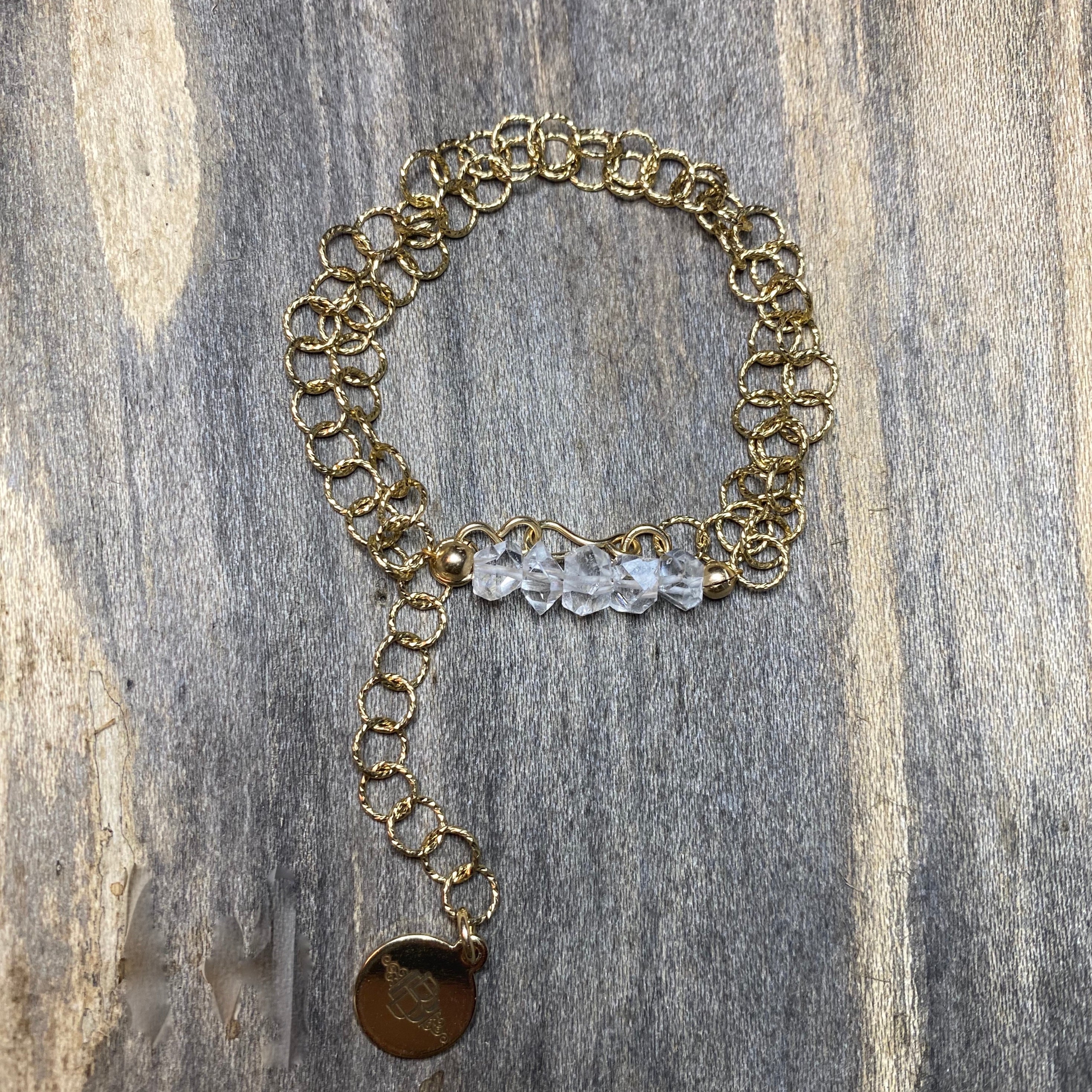 14K GF Herkimer Diamond Choker